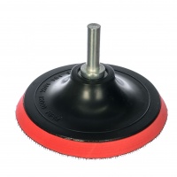 Тарелка опорная 8x125 мм для УШМ с липучкой и цилиндрическим хвостовиком, "Maximum" MX 09462 (2227)