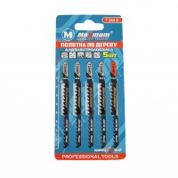 Пилки для лобзика по дереву, T244D , 5 предметов (кратно 10 шт) (2236)