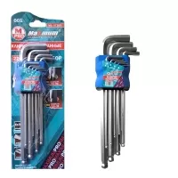 Набор шестигранников из 9 предметов 220 мм, "MAXIMUM" (2646)