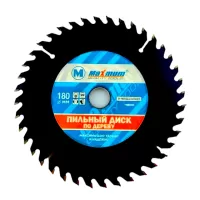 Диск пильный по дереву 180x22,2 мм, твердосплавный,"MAXIMUM" MX 02944 (3374)